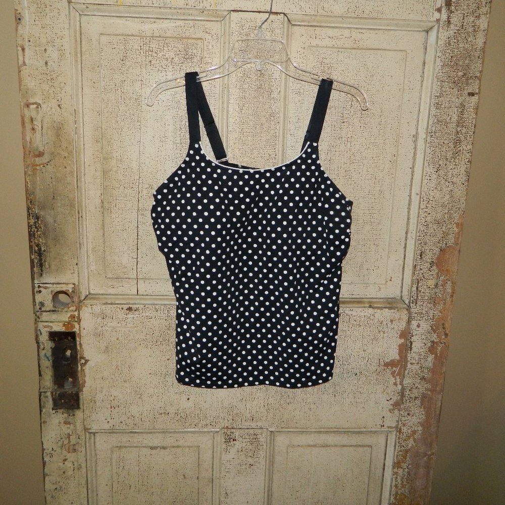 Lands' End Tankini Swim Top Womens Size 16W DD (GG-19)